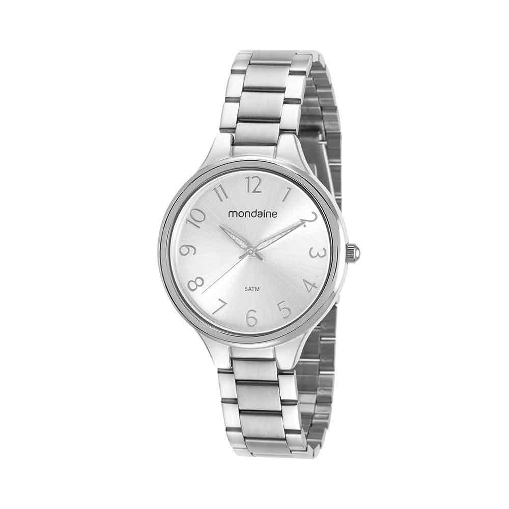 Relógio Mondaine Prata Feminino 32418L0Mvne2
