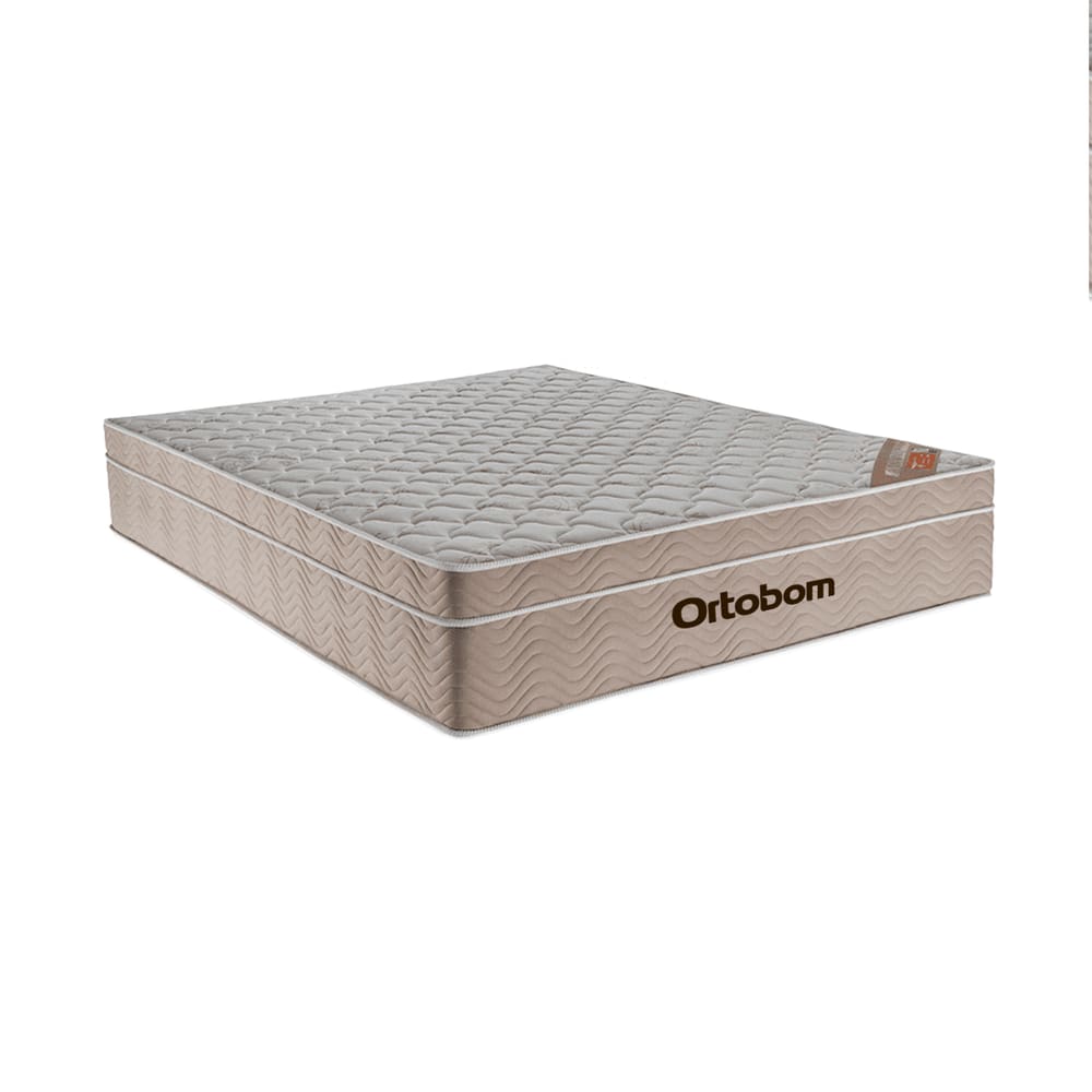 Colchão Casal de Molas Ortobom Airtech SpringPocket Suede