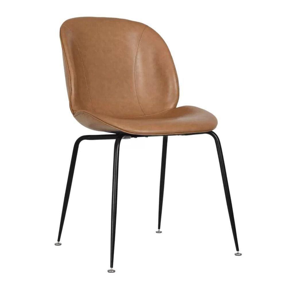 Cadeira Dinamarca - Caramelo (Pu)