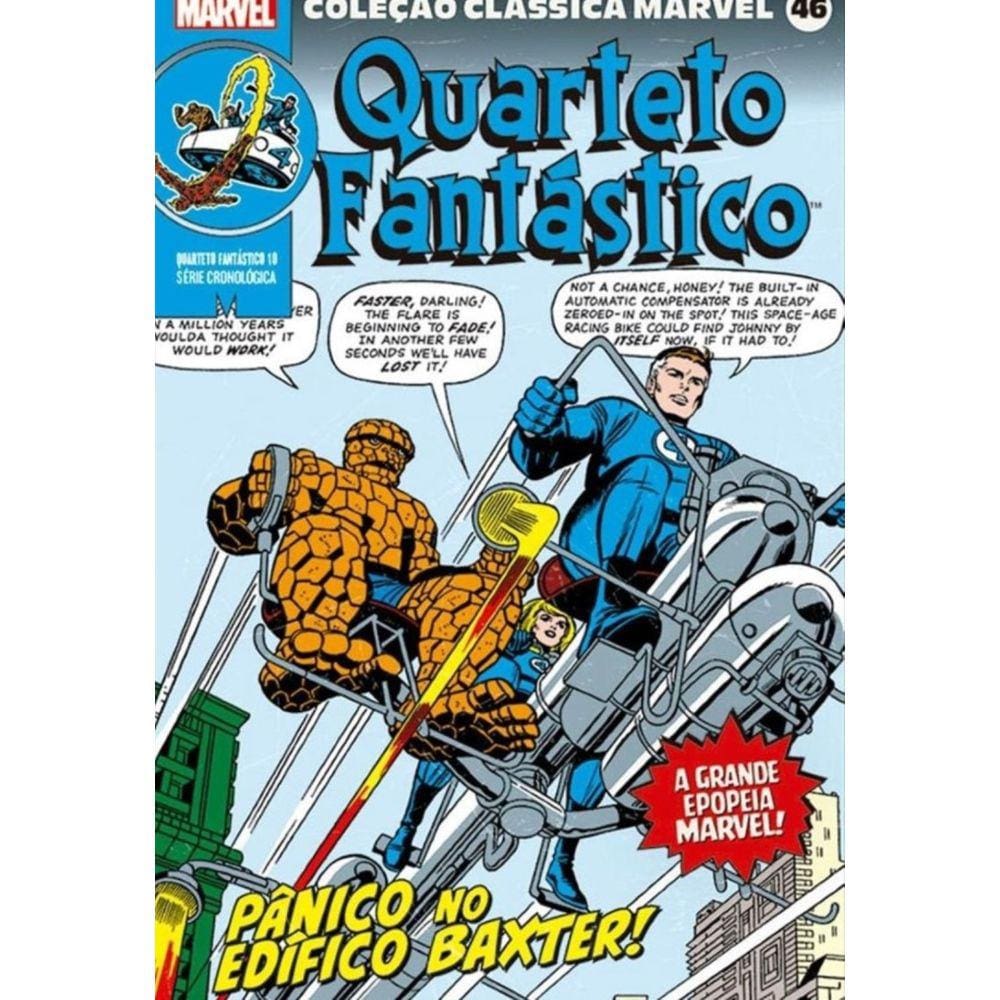 Coleção Clássica Marvel Vol. 46 - Quarteto | Extra