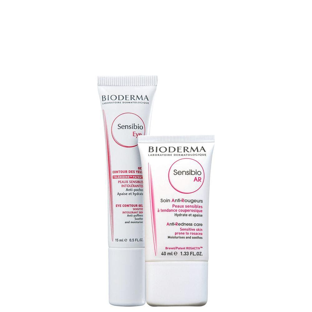 Kit Bioderma Sensibio Eye & Face (2 Produtos)