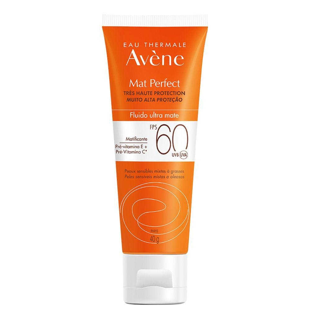 Avène Mat Perfect Fluido UltraMate FPS 60 Protetor Solar 40g