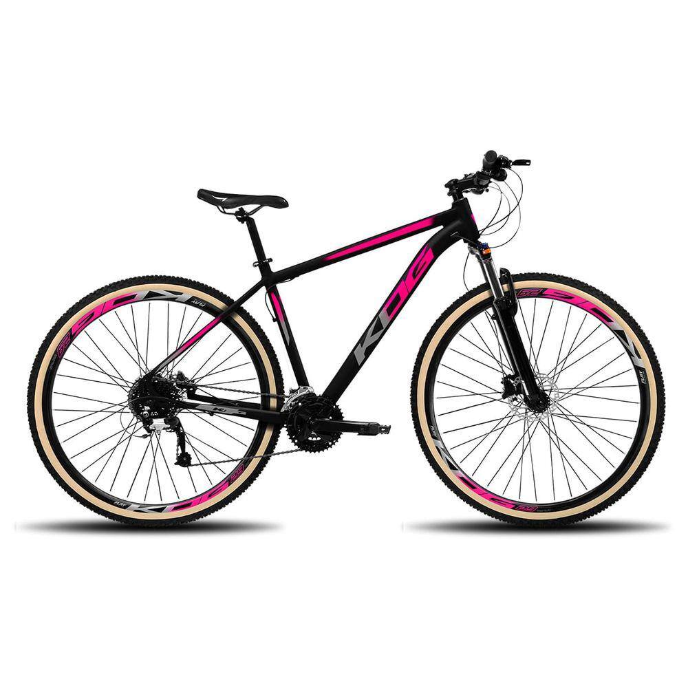 Bike Feminina 29 KOG 27 Marcha Shimano Hidráulico K7 Trava
