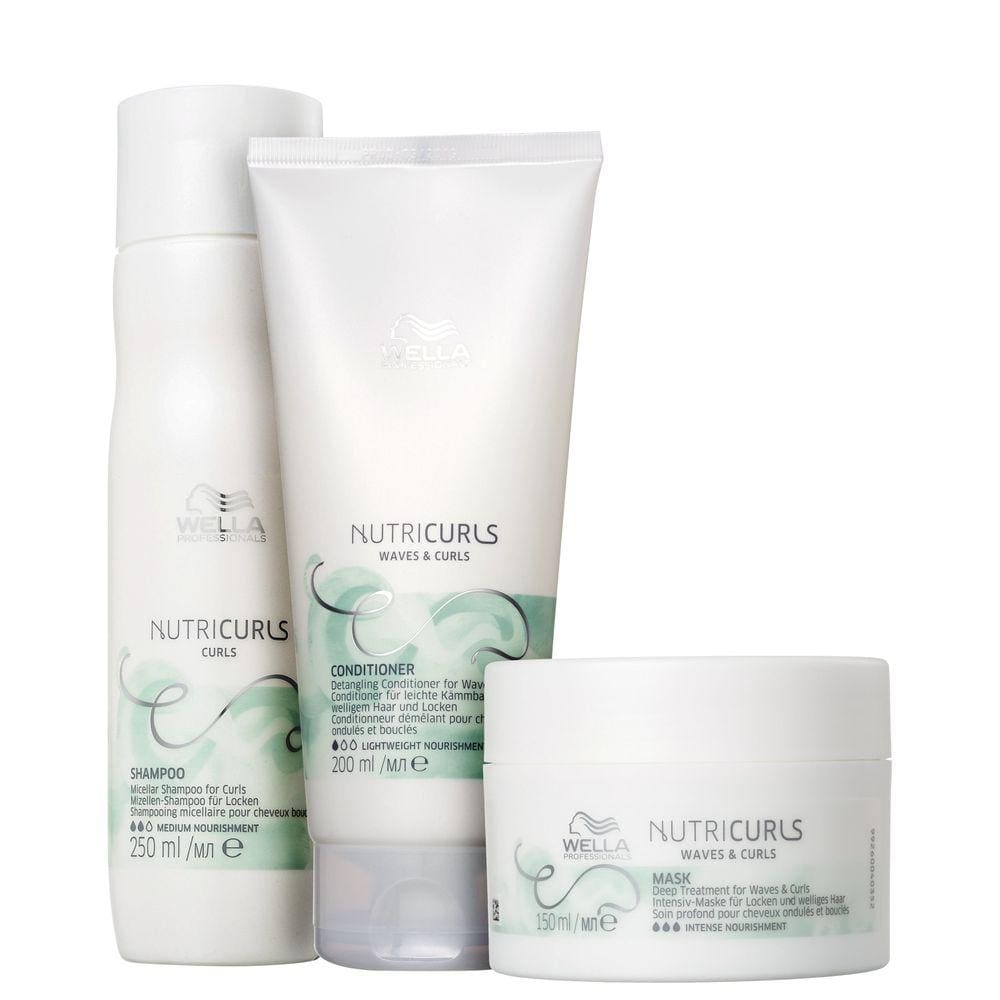 Kit Wella Professionals Nutricurls Trio (3 Produtos)