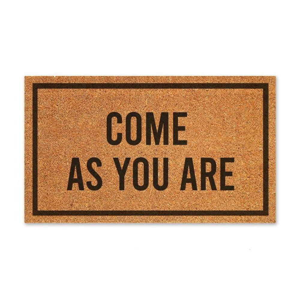 Capacho: Come As You Are - Fibra Natural De Coco - 70X40