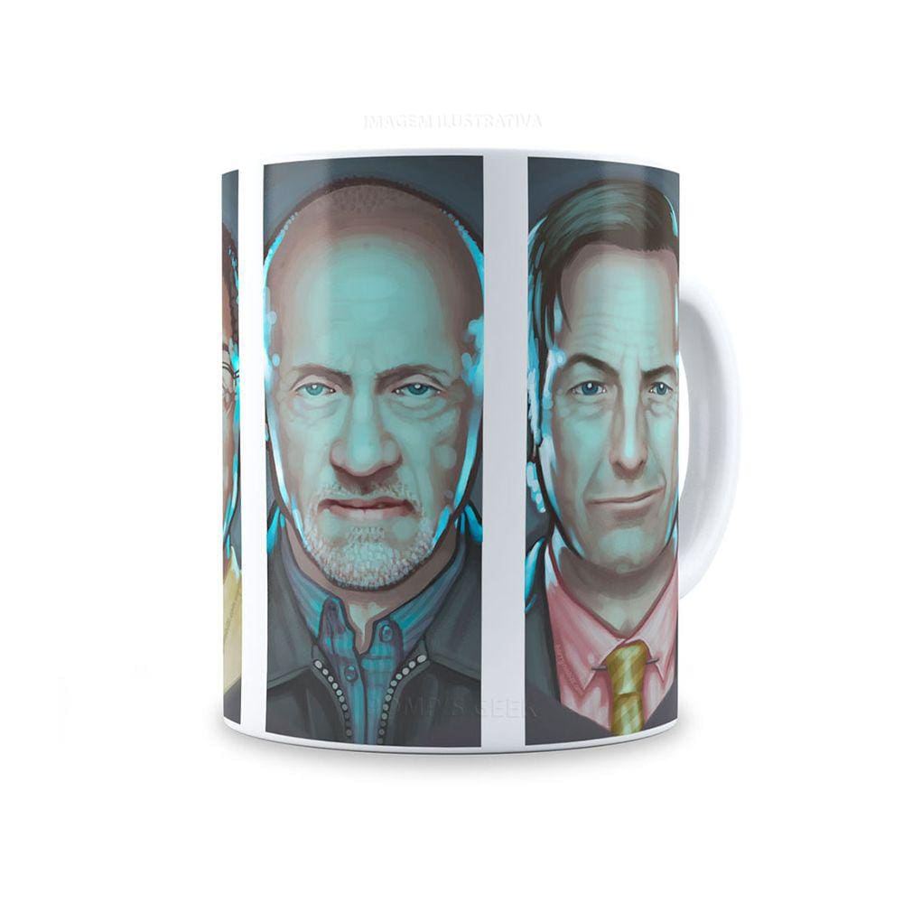 Caneca Personalizada Porcelana Breaking Bad 325 Ml