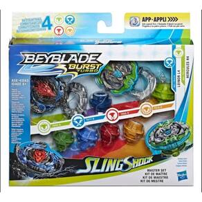 Conjuto de Piões Beyblade Burst QuadStrike - Ultimate Evo Valtryek V8 e  Divine Xcalius X8 - F6816 - Hasbro