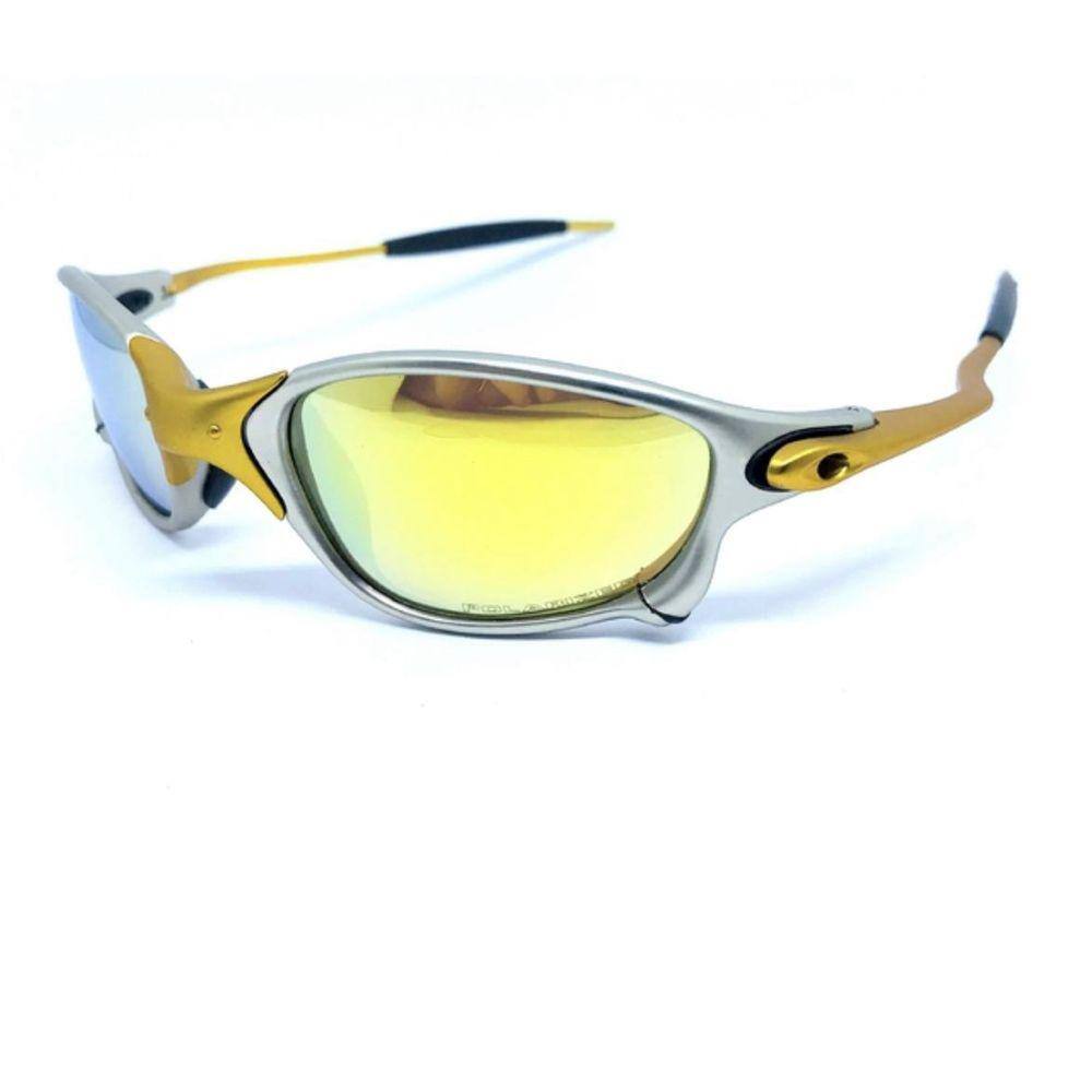 Óculos Oakley Juliet - X-Metal (Com par de lentes extras) no Shoptime