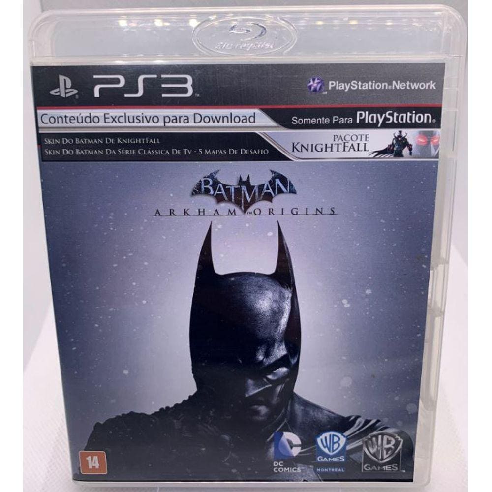 Jogo Batman Arkham Origins Dublado C/ Vozes Do Filme - Ps3