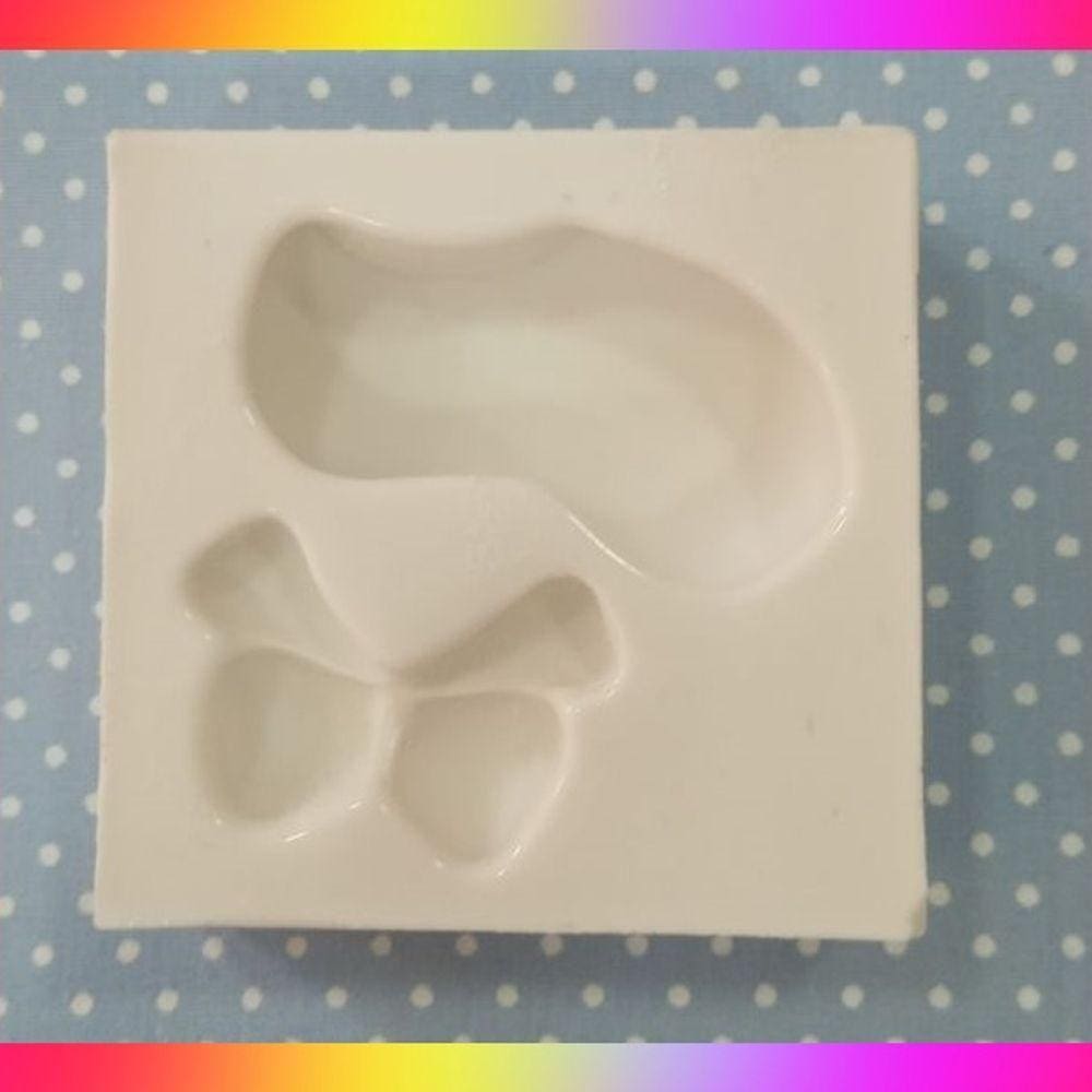 Molde de Silicone Bailarina Sapatilha Balé