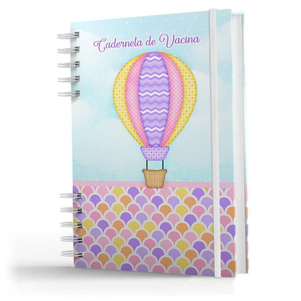 Caderneta Vacinação Menina - Versão Atualizada - Capa Dura