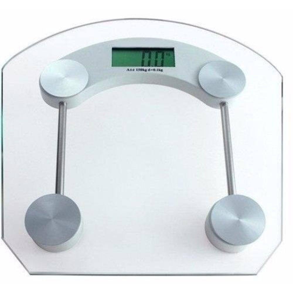 Balança Digital Vidro Temperado 180Kg Banheiro Academia