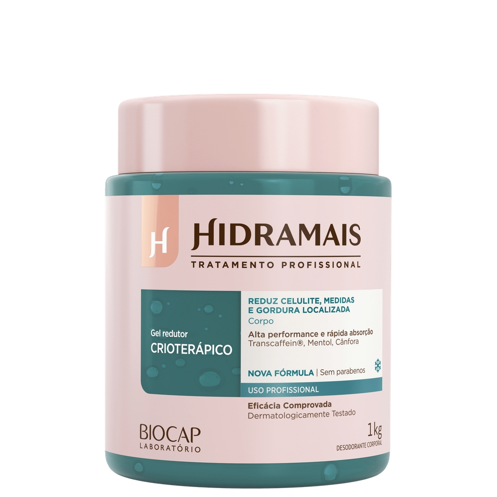 Hidramais Redutor Crioterápico - Gel de Massagem 1kg