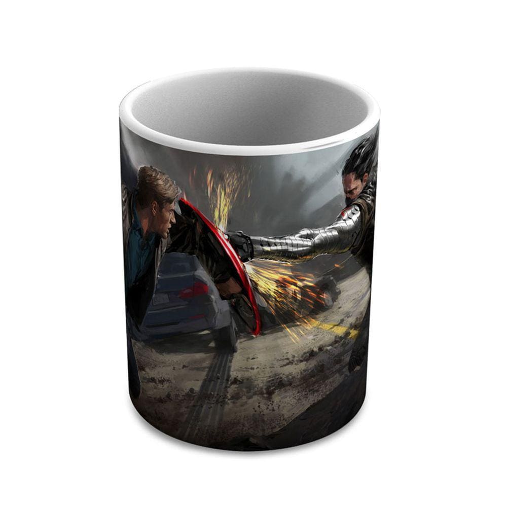 Caneca Personalizada Capitão América 325 Ml