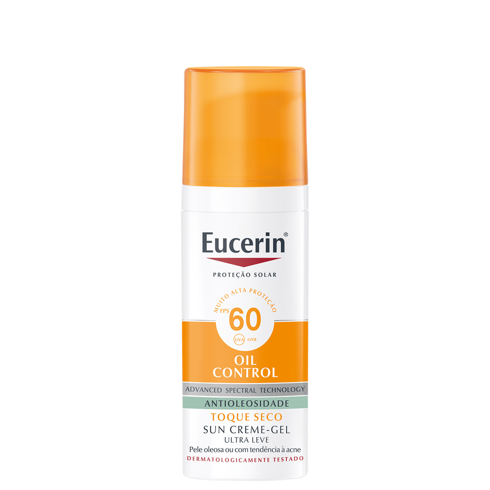 Protetor Solar Eucerin Sun Oil Control Creme-Gel FPS 60 52g