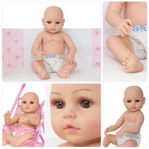 Boneca Baby Alive Reborn Realista Grande Corpo Em Pano