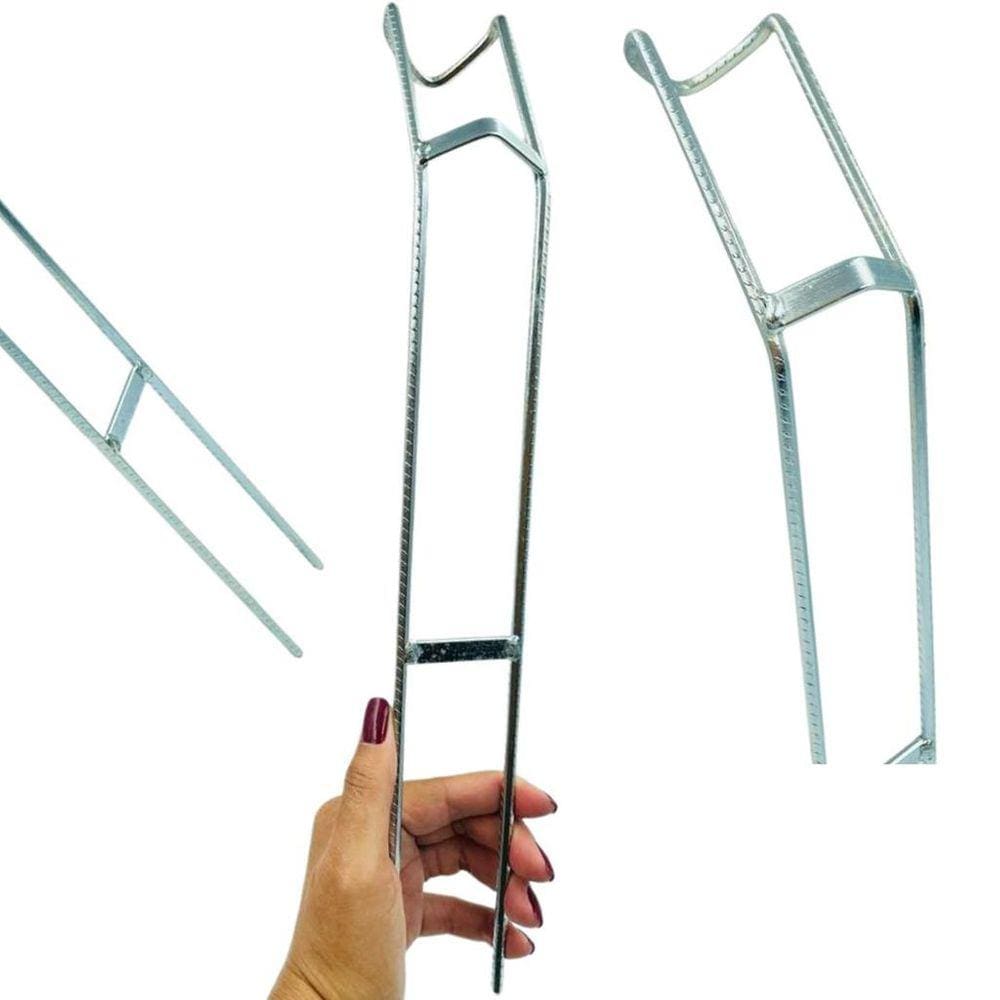 3 Suporte para Vara de Pesca N 3 40cm Pesqueiro Barranco
