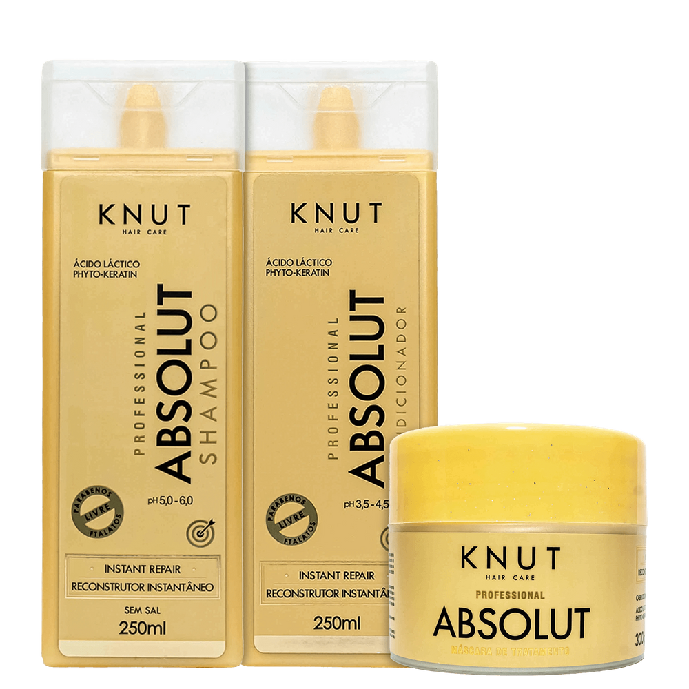 Kit Knut Absolut Trio (3 Produtos)