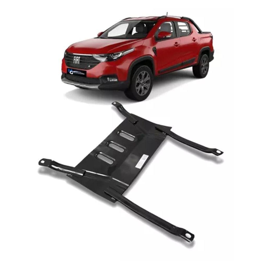 Protetor De Carter Peito De Aço Nova Fiat Strada 2020 2021