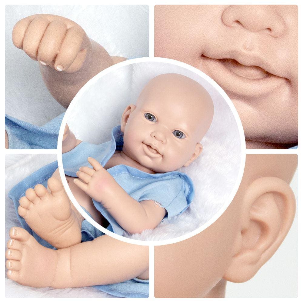 Bebe reborn 100 silicone pode dar banho pode dar tudo que e 50