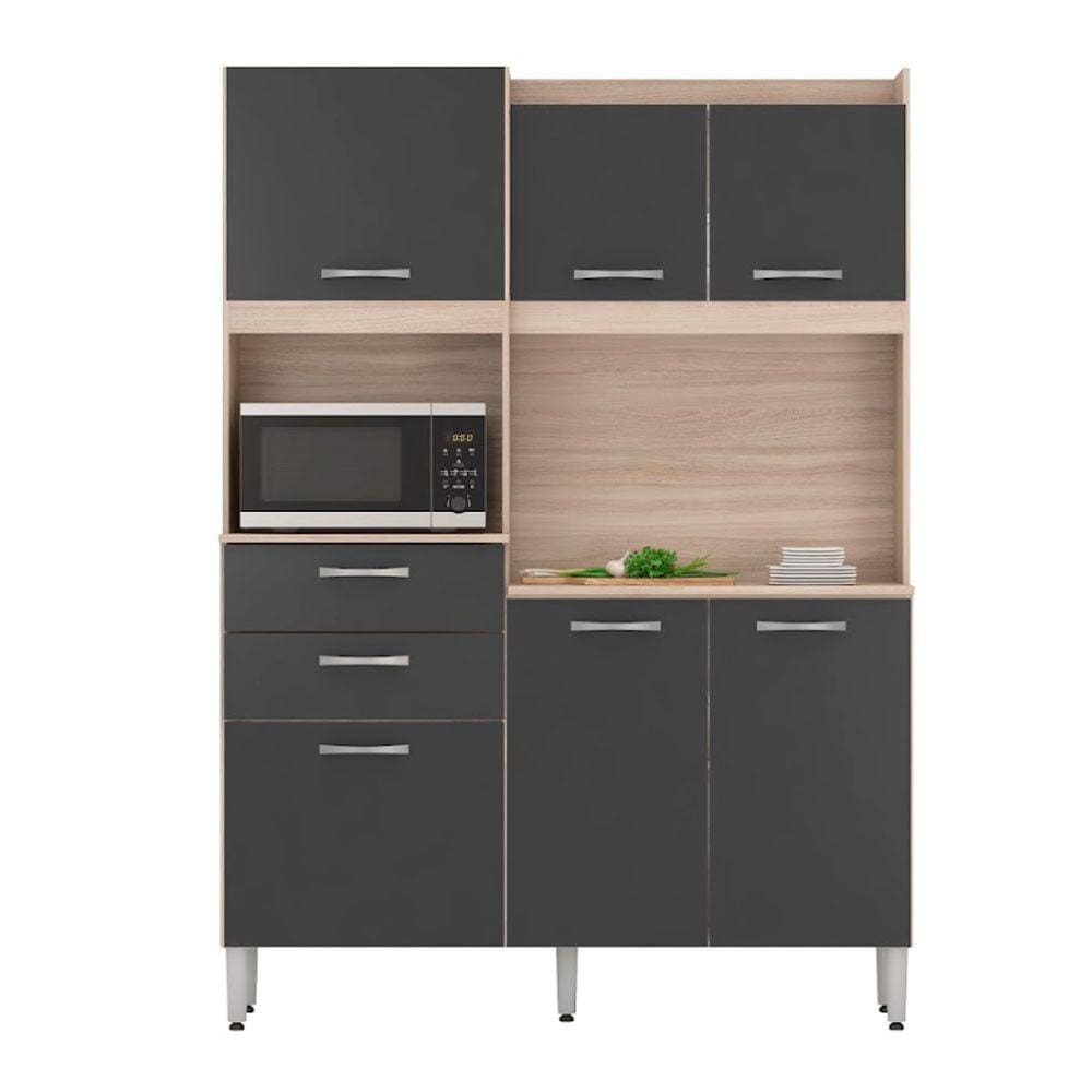 Kit Cozinha Harmonia 6 Portas e 2 Gavetas 96201 Demóbile