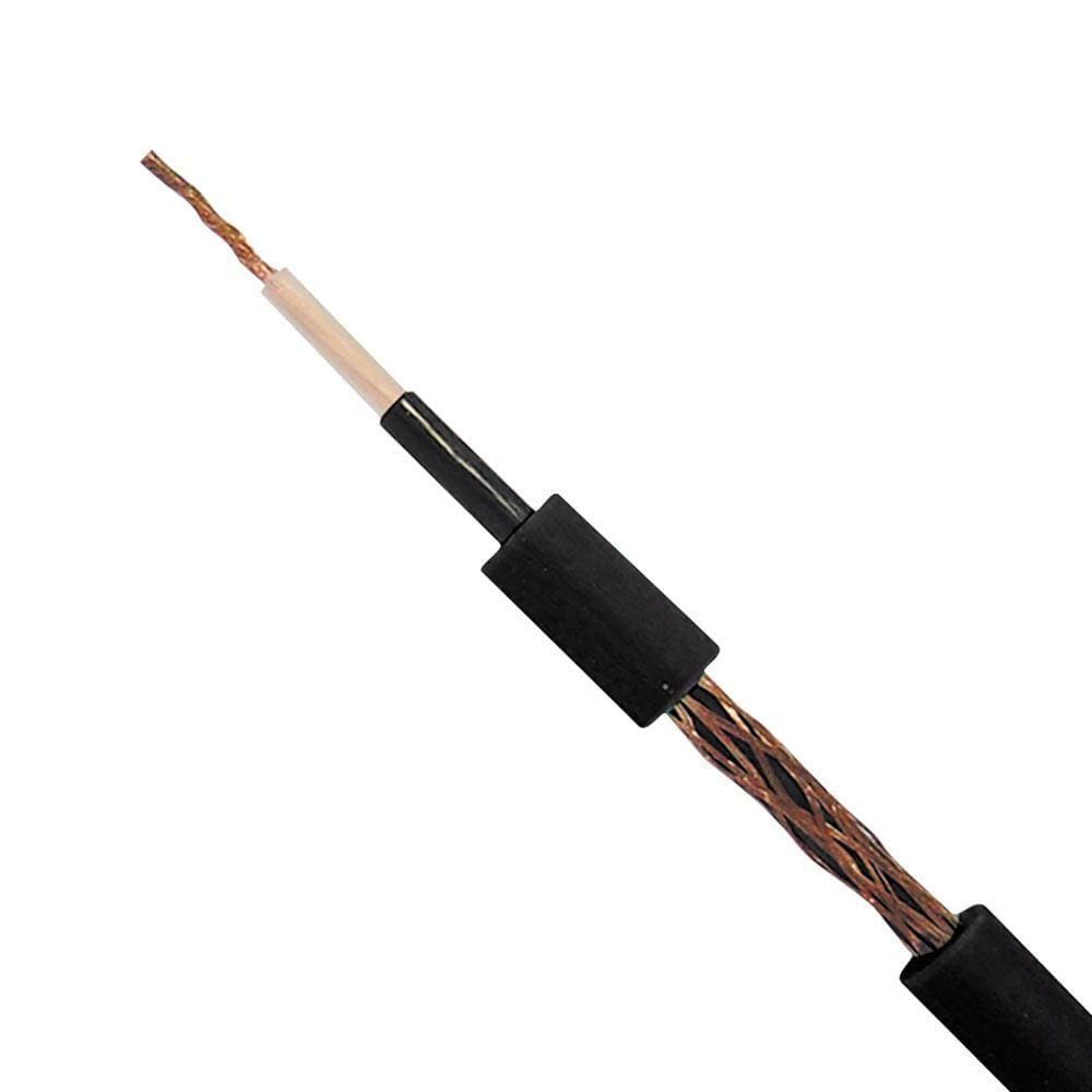 Cabo De Guitarra Tiaflex 100 Metros 0,30 Mm Preto 500310