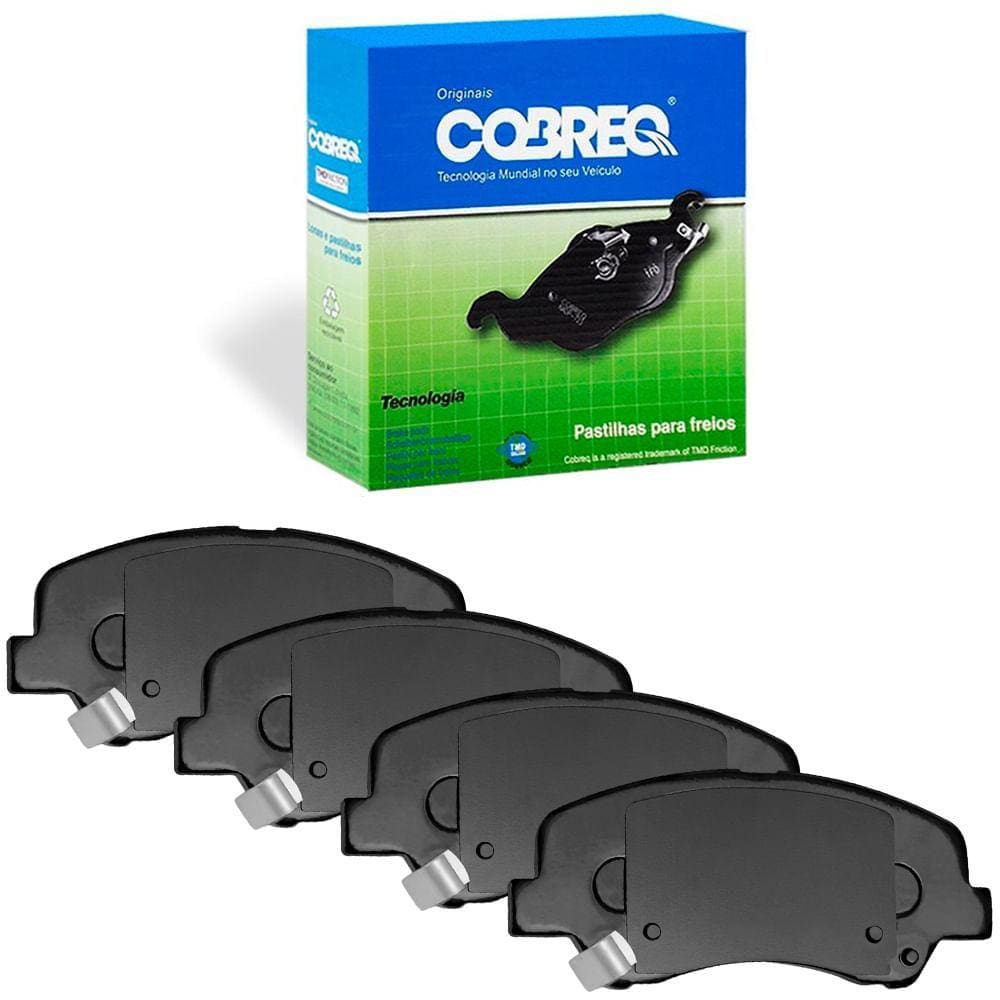 Kit Pastilha Freio Dianteira Hb20 Picanto Mando Cobreq N2120