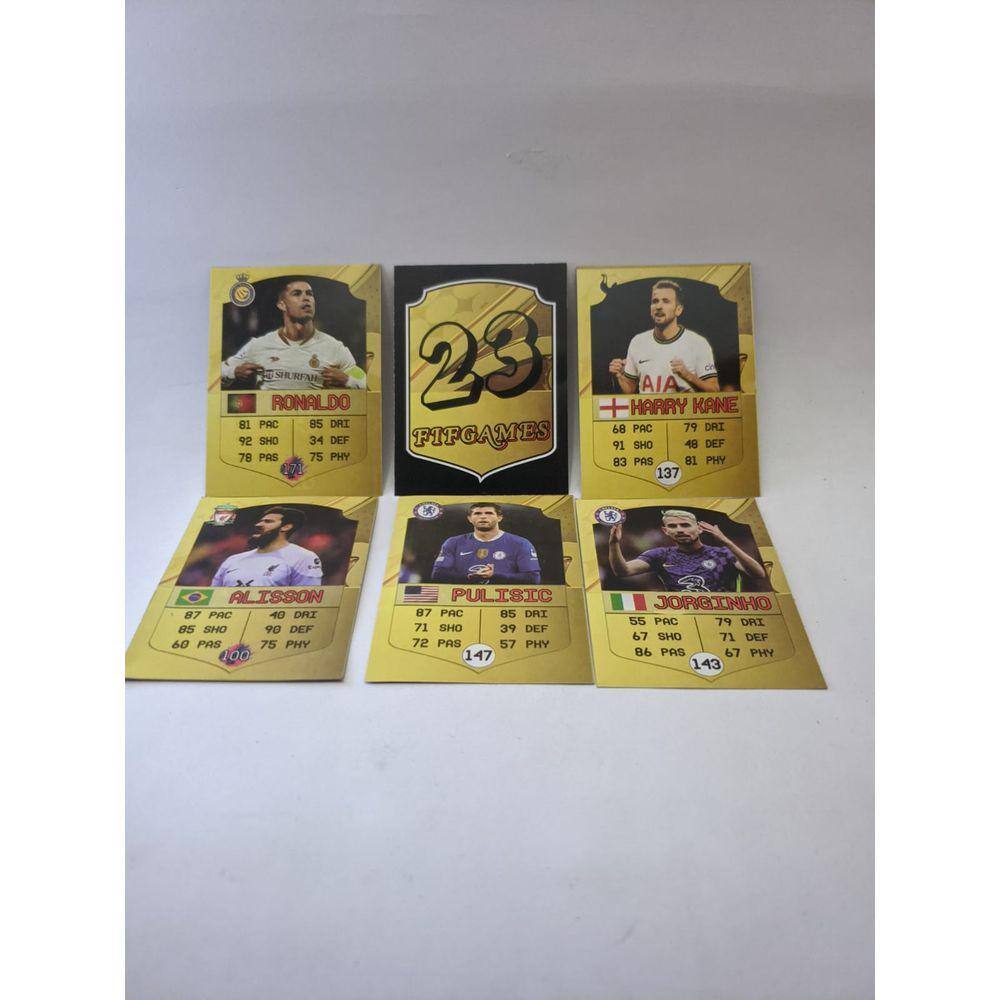 Kit 100 Cards Fifa 23 =25 Pacotes Lançamento Edição Limitada