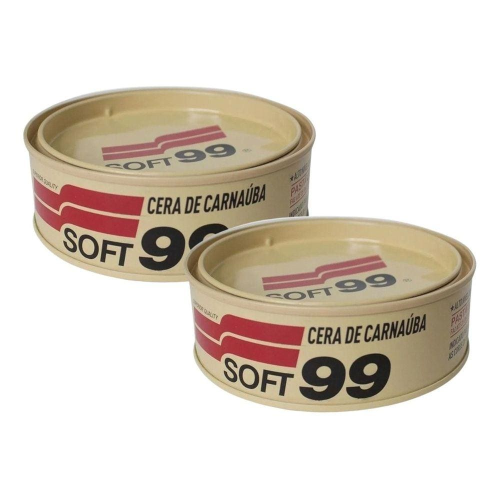 Kit 2 Cera de Carnaúba Soft 99 All Colors - 100g