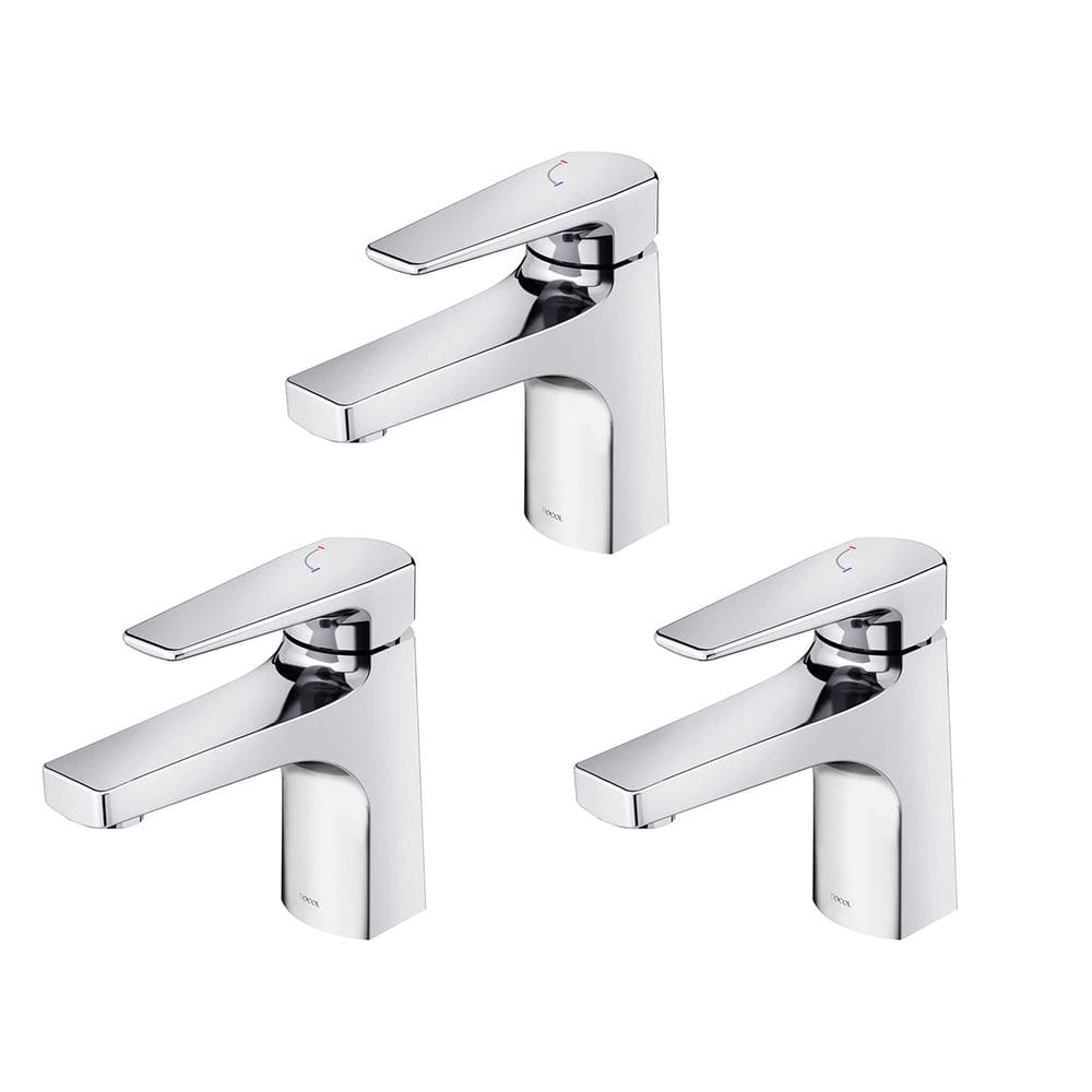 Kit 3 Torneiras Monocomando Docol Para Banheiro Lift Cromadas