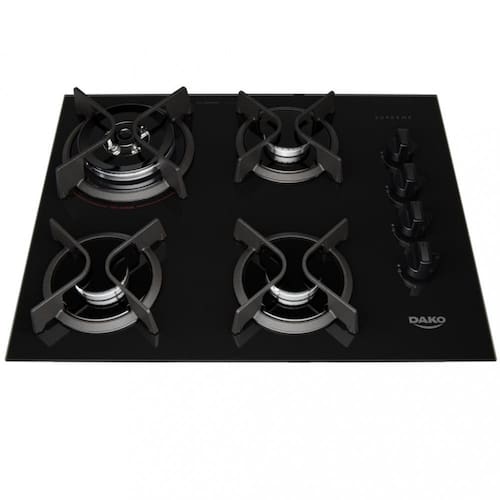 imagem-Cooktop Dako Supreme a Gás 4 Bocas Acendimento Automático e Tripla Chama - Bivolt