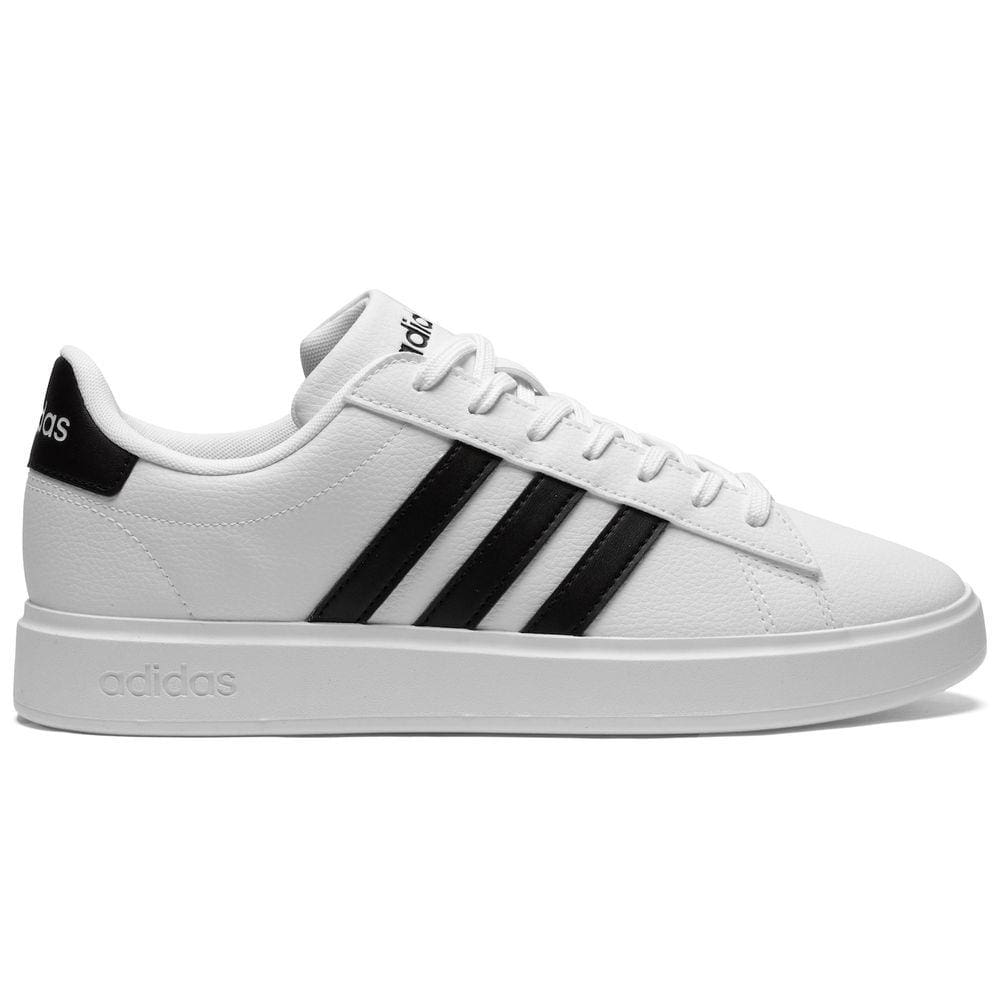 Tenis adidas sale em couro