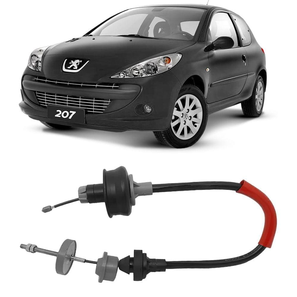 Cabo Embreagem Peugeot 207 2008 a 2013 Regulagem Manual TUBA