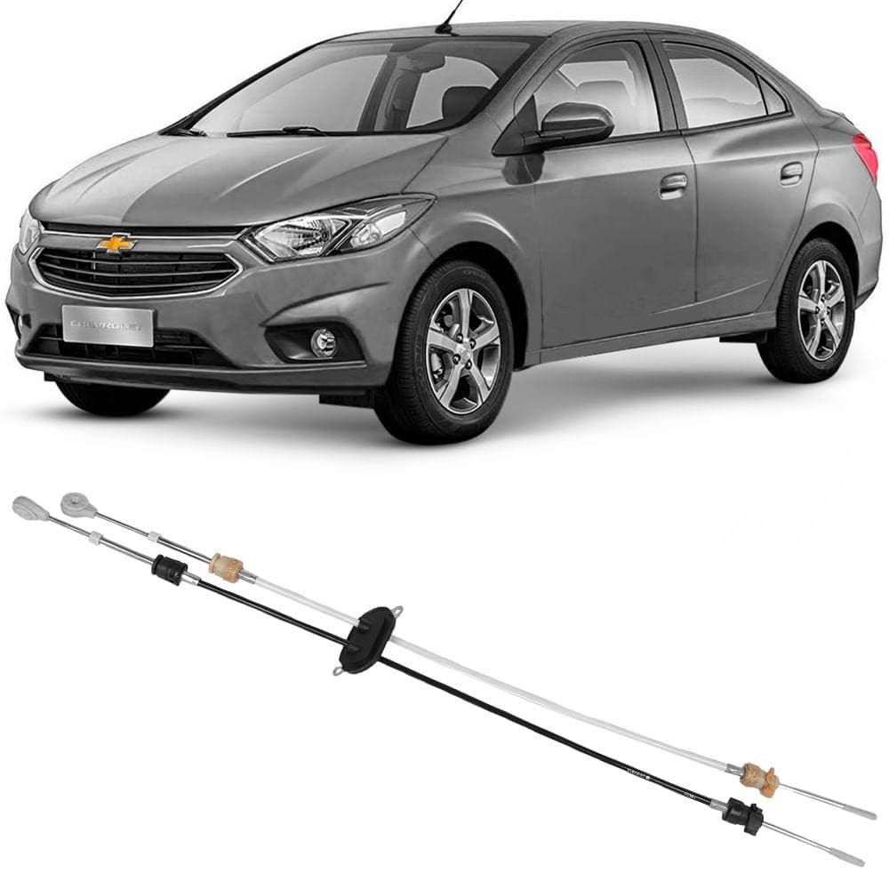 Cabo Comando Câmbio Cobalt Onix Prisma Spin 2012 a 2019 TUBA