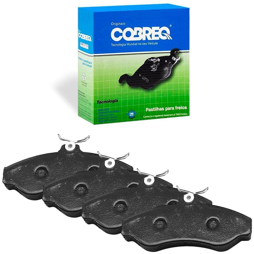 Kit Pastilha Freio Blazer S10 Toyota Jeep Bandeirante Diant
