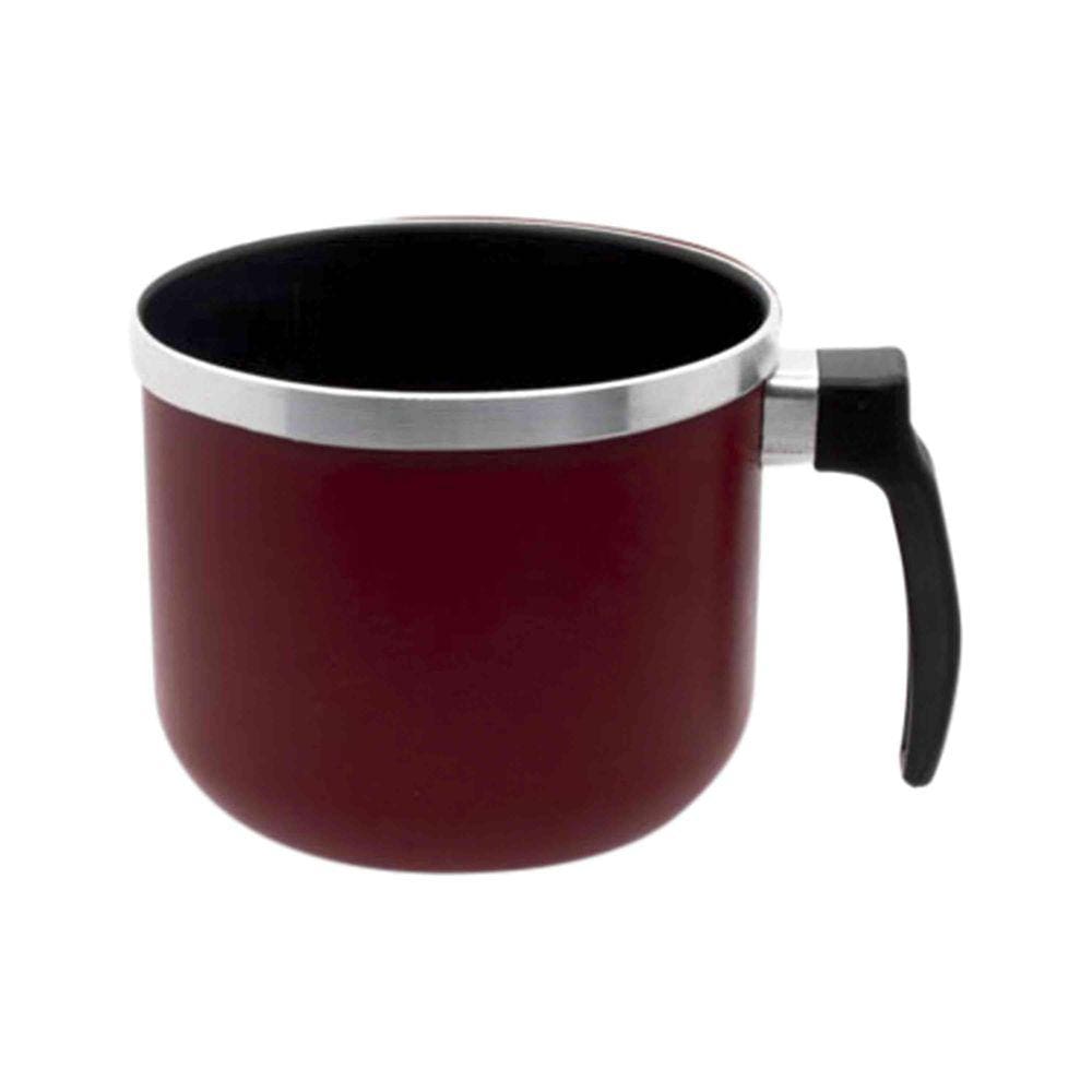 Fervedor Leiteira Caneco 14cm Antiaderente Linha Color Cor Vermelho