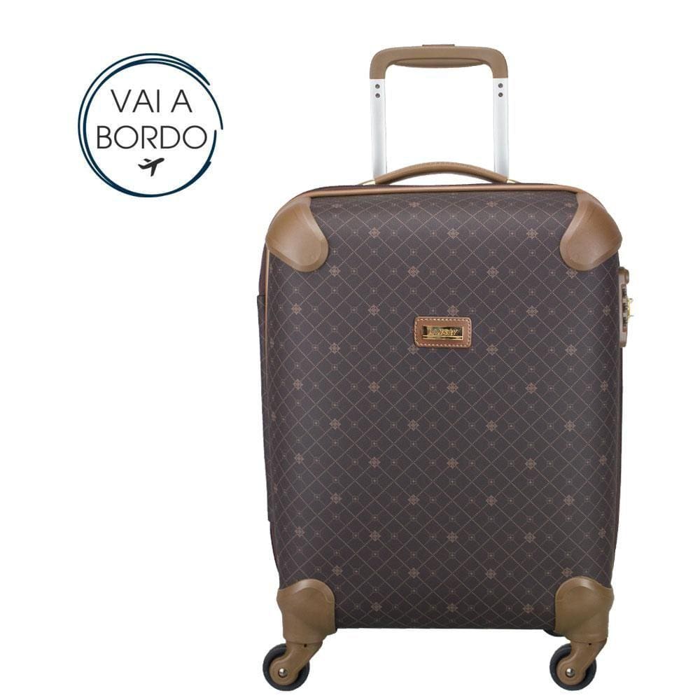 Mala de Bordo Lansay Munique Gold Café Giro 360º