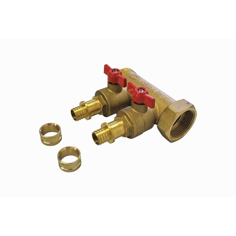 Distribuidor aberto com registro integrado 1.1/4\" 1-25