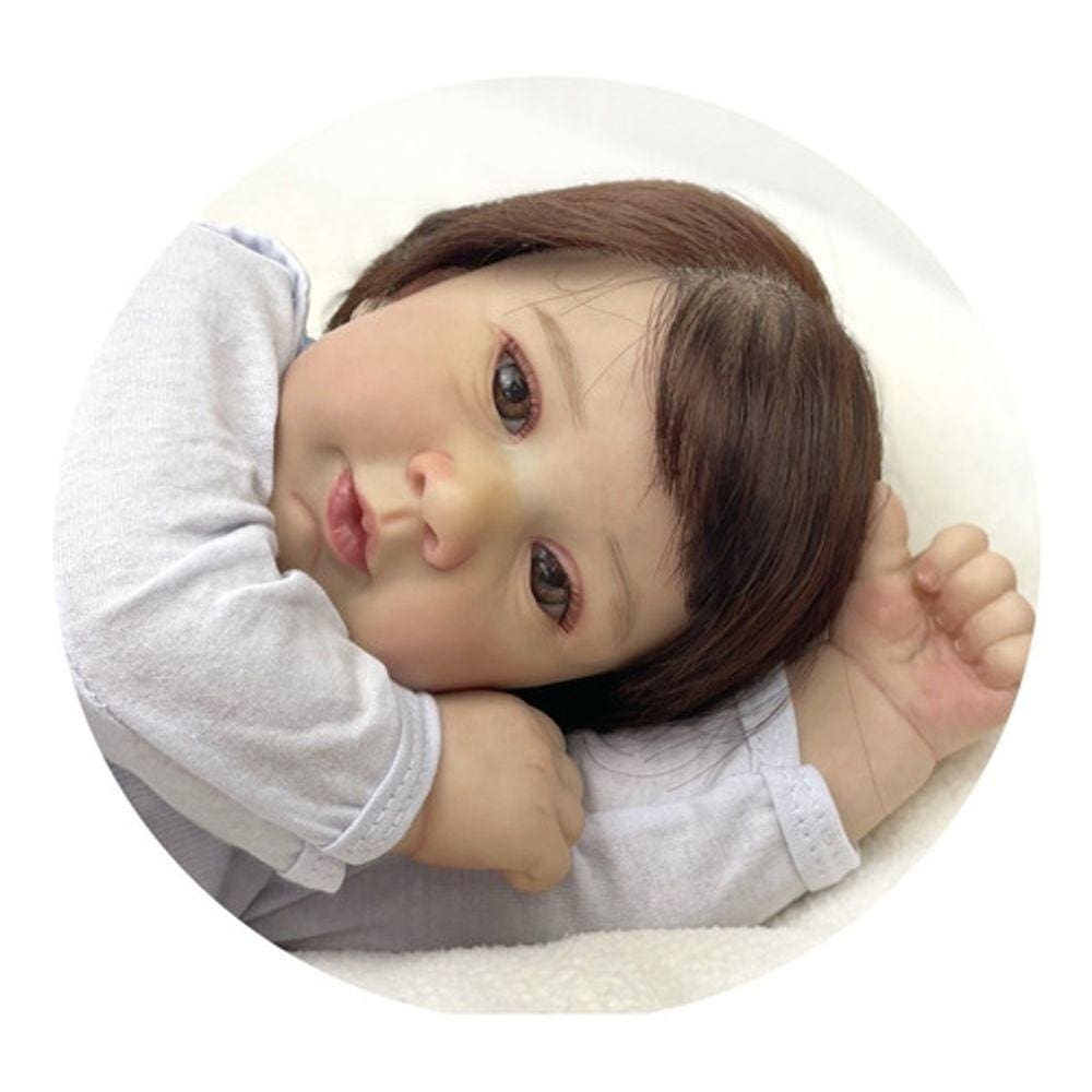 Bebê Reborn Menino Vinil Silicone, Banho Molde Piper