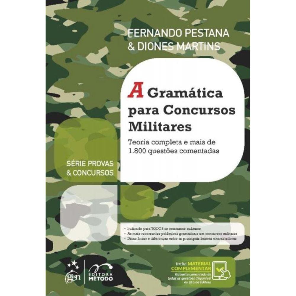 A Gramática Para Concursos Militares