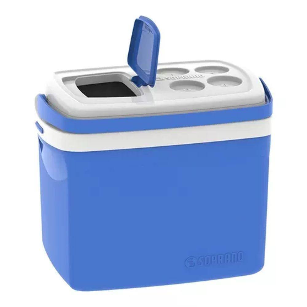 Cooler Caixa Térmica Tropical - 32 Litros - Com Porta Copos