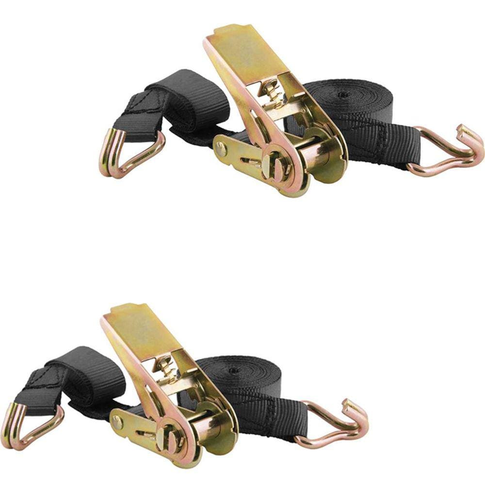 Kit com 2 Cintas com Catraca Amarração de Carga Cc080 800kg Vonder