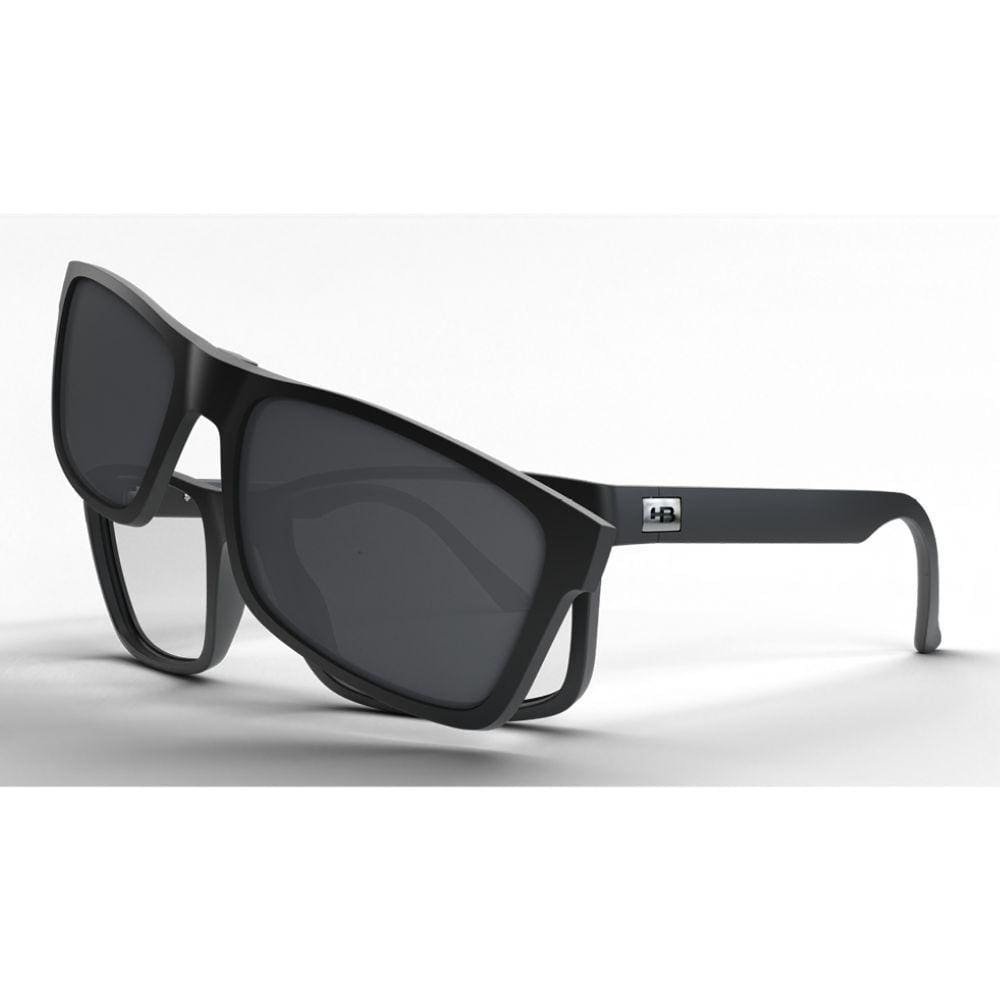 Armacao Clipon Hb - Hb Switch 0426 Matte Black Polarized Gray
