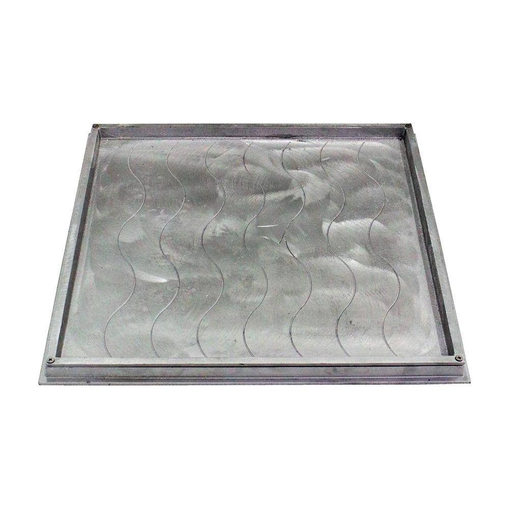 Tampa Tampão Simples Rebaixado Para Cerâmica Vedação 60x60cm