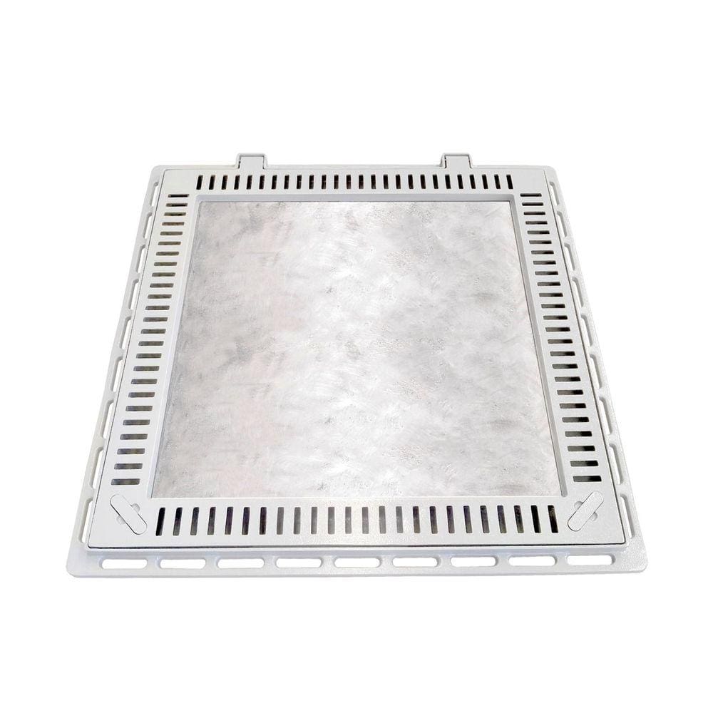 Tampa Casa Máquina Piscina Rebaixada Art Grelha 80x80cm B2