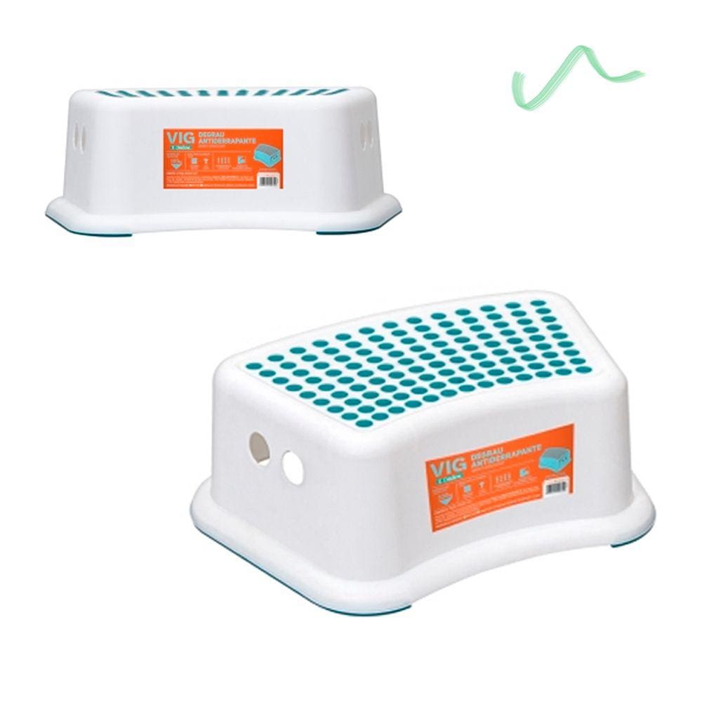 Escadinha Banquinho Infantil Para Banheiro Antiderrapante Ordene