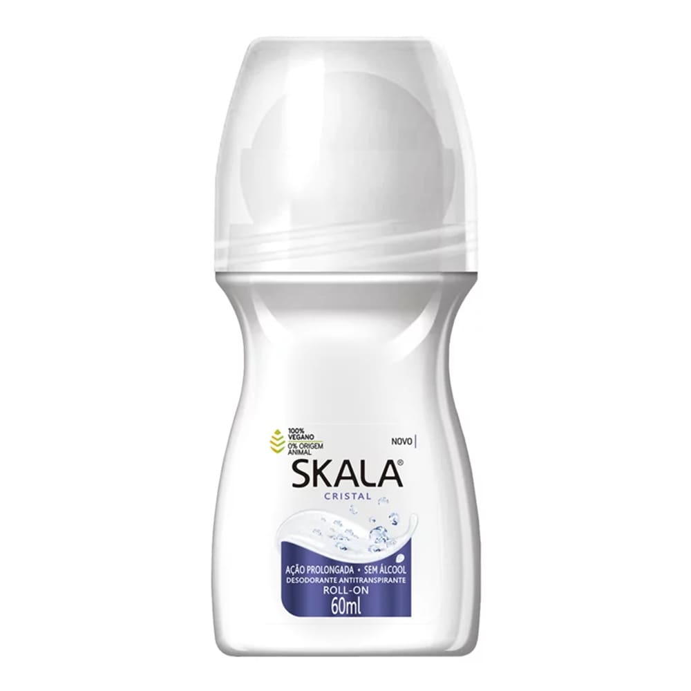 Desodorante Roll On Skala Feminino Cristal 60mL
