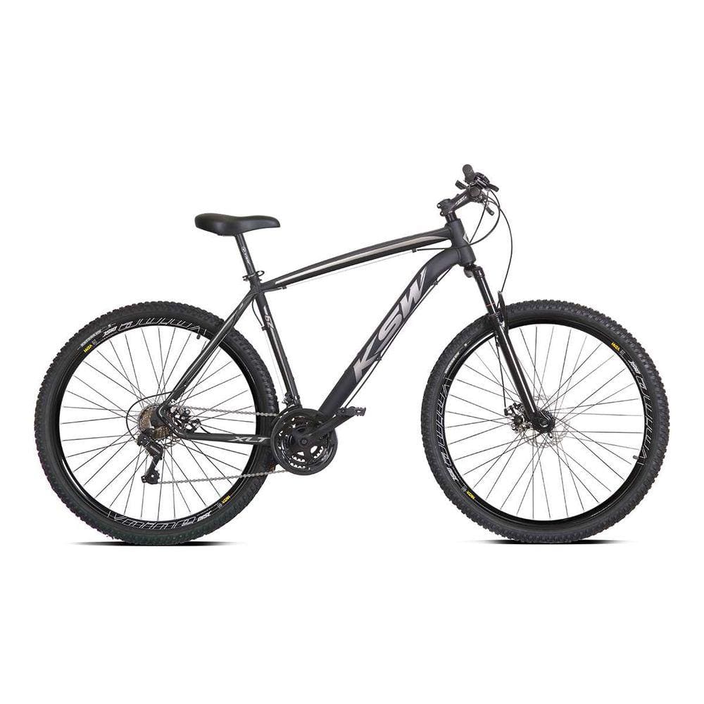 Bicicleta MTB Aro 29 KSW XLT 24 Marcha Freio Disco Suspensão