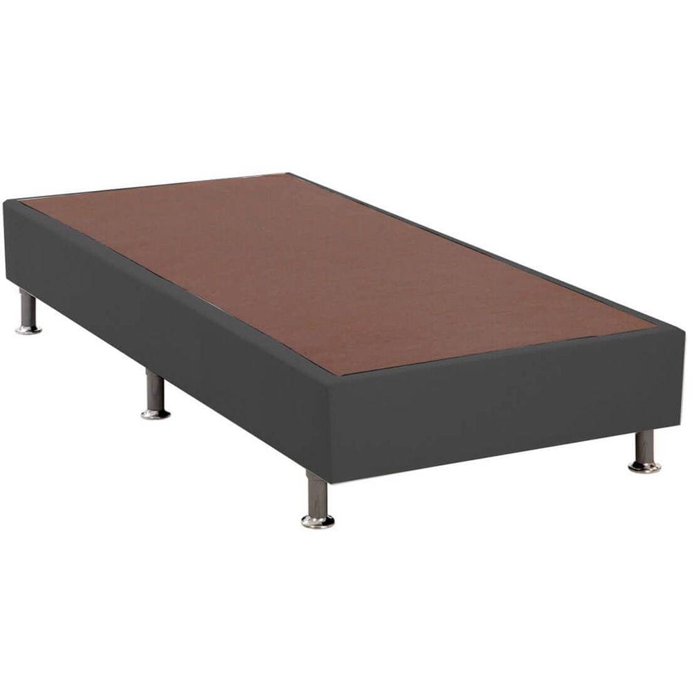 Base Cama Box Solteirão 25x108x188 Preto