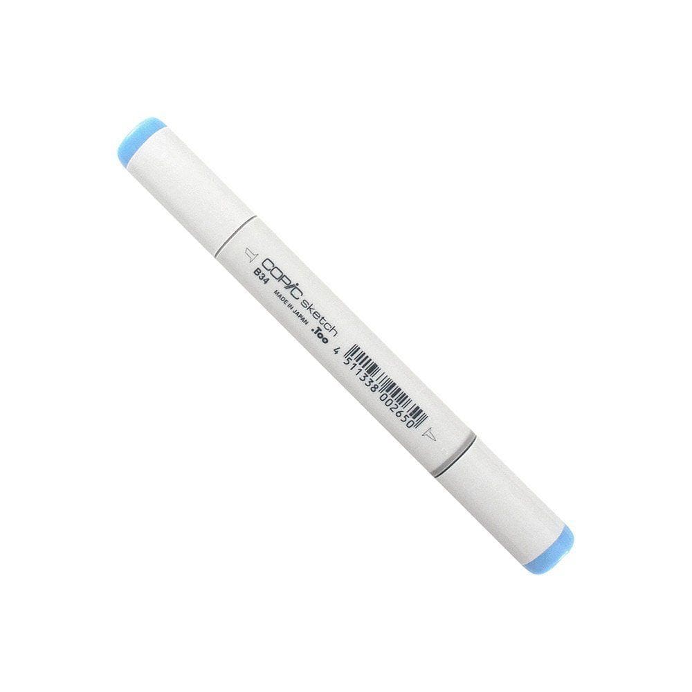 Marcador Para Desenho Copic Sketch B34 Manganese Blue